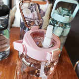 Large Plastic Cup Portable Water Bottle Large Plastic Cup Portable Water Bottle