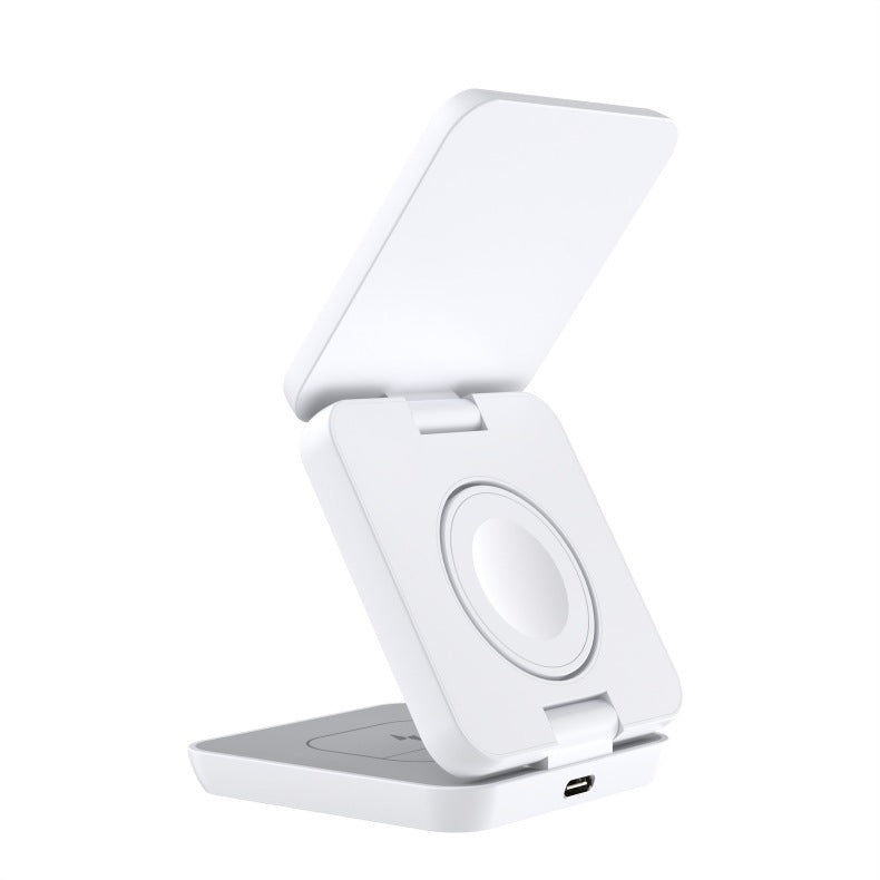 Magnetic Suction Wireless Charging And Folding Phone Holder Magnetic Suction Wireless Charging And Folding Phone Holder
