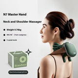 Electric Neck And Shoulder Muscle Massager Wireless Shoulder And Back Kneading Massage Shawl Neck Masajeador Relax Pain Relief Electric Neck And Shoulder Muscle Massager Wireless Shoulder And Back Kneading Massage Shawl Neck Masajeador Relax Pain Relief