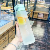 Large-capacity Plastic Matte Water Bottle Large-capacity Plastic Matte Water Bottle