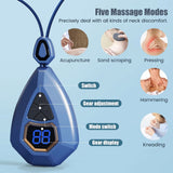 Smart Neck Massager Heating EMS Pulse Neck Massage Apparatus Heat Electric Mini Back Body Massager Cervical Vertebra Pain Relief Smart Neck Massager Heating EMS Pulse Neck Massage Apparatus Heat Electric Mini Back Body Massager Cervical Vertebra Pain Relief