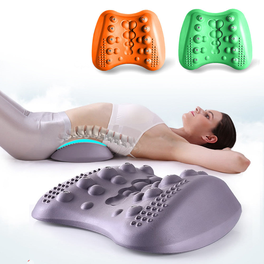 Lumbar Support Pillow For Lower Back Pain Relief Lower Back Stretcher Massager For Chronic Lumbar Pain Relief & Herniated Disc Lumbar Support Pillow For Lower Back Pain Relief Lower Back Stretcher Massager For Chronic Lumbar Pain Relief & Herniated Disc