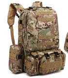 Men's Travel Backpack Oxford Cloth Outdoors Backpack Army Camouflage Tactics Double Shoulder Bag Mountaineering Large Combination Backpack Men's Travel Backpack Oxford Cloth Outdoors Backpack Army Camouflage Tactics Double Shoulder Bag Mountaineering Large Combination Backpack