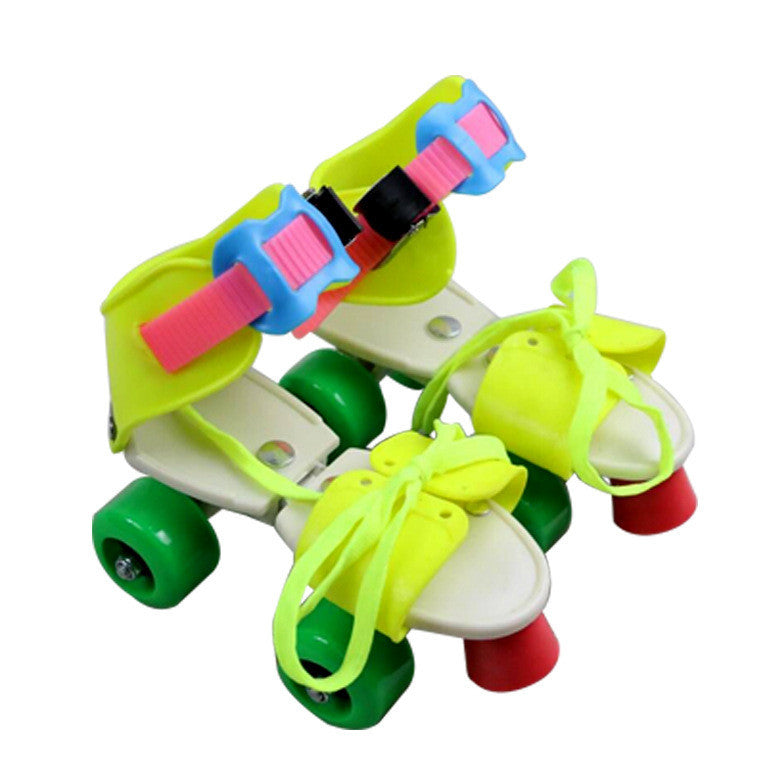 Children's Double Row Four Roller Skates Roller Skates Roller Skating Children's Double Row Four Roller Skates Roller Skates Roller Skating