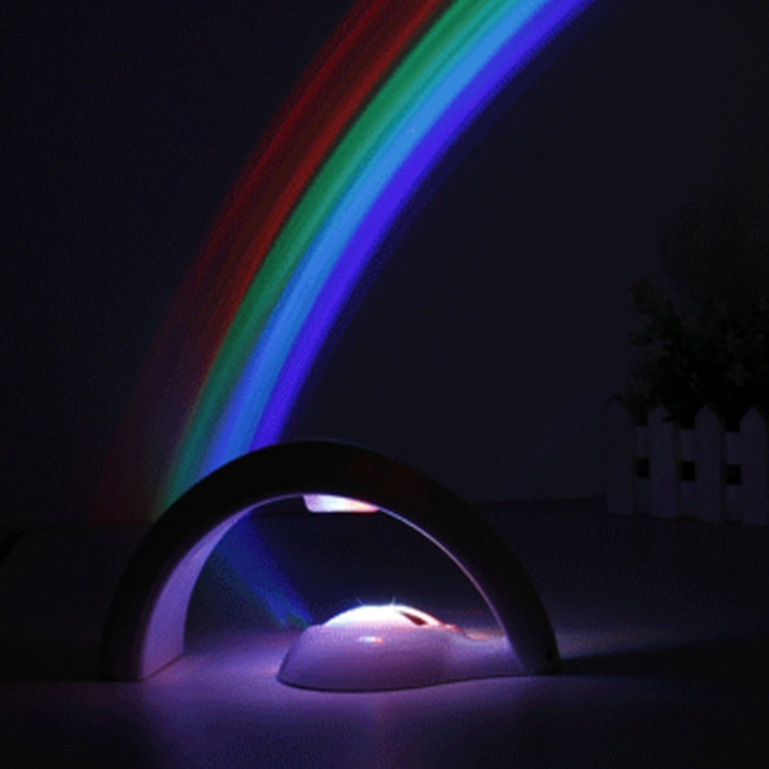 Novelty LED Romantic Sky Rainbow Colorful Projection Night Light Novelty LED Romantic Sky Rainbow Colorful Projection Night Light