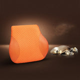 Headrest in car seat cushion Headrest in car seat cushion