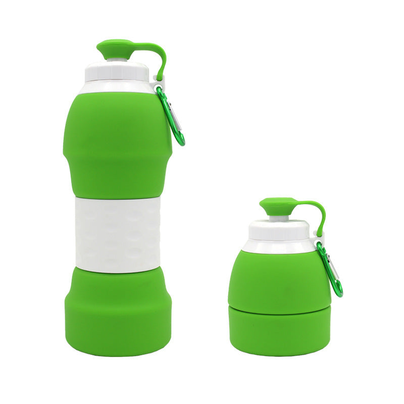 Silicone folding water bottle Silicone folding water bottle