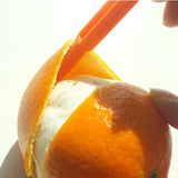 2pcs Plastic peeler orange 2pcs Plastic peeler orange