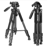 Compatible with Apple, New Zomei Tripod Z666 Professional Portable Travel Aluminum Camera Tripod Accessories Stand with Pan Head for  Digital SLR Camera Compatible with Apple, New Zomei Tripod Z666 Professional Portable Travel Aluminum Camera Tripod Accessories Stand with Pan Head for  Digital SLR Camera