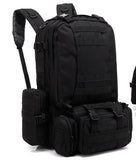 Men's Travel Backpack Oxford Cloth Outdoors Backpack Army Camouflage Tactics Double Shoulder Bag Mountaineering Large Combination Backpack Men's Travel Backpack Oxford Cloth Outdoors Backpack Army Camouflage Tactics Double Shoulder Bag Mountaineering Large Combination Backpack