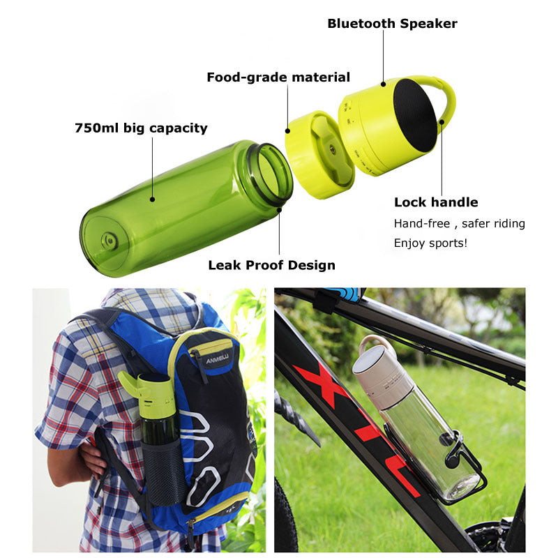 Cycling Sports Bottle Bluetooth Audio Water Bottle Cycling Sports Bottle Bluetooth Audio Water Bottle