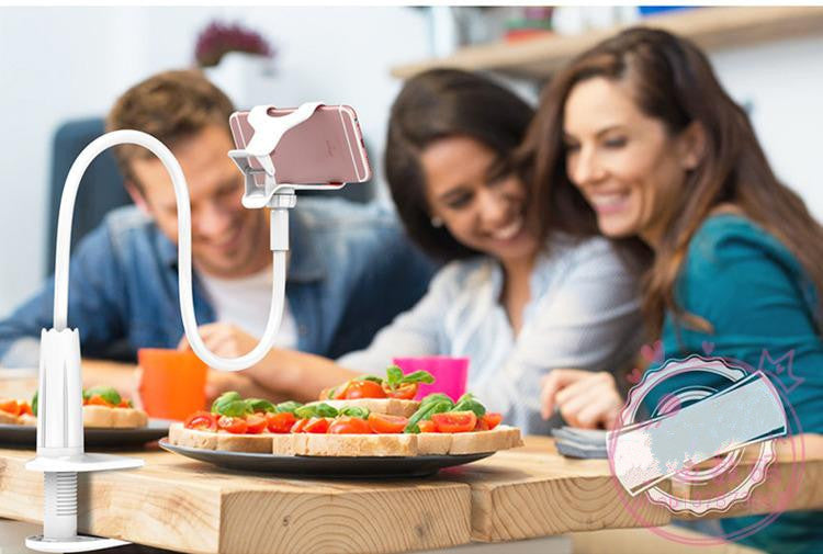 Compatible With , Flexible Desktop Phone Tablet Stand Holder For IPad Mini Air For Lazy Bed Tablet PC Stands Mount Big Phone Compatible With , Flexible Desktop Phone Tablet Stand Holder For IPad Mini Air For Lazy Bed Tablet PC Stands Mount Big Phone