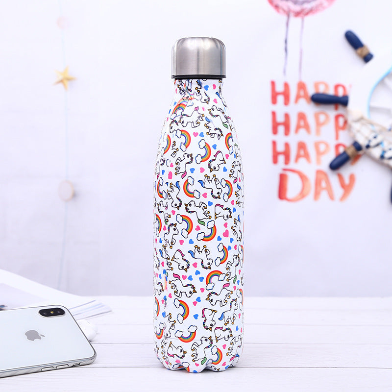 Sports Bottle Portable Vacuum Water Cup Sports Bottle Portable Vacuum Water Cup