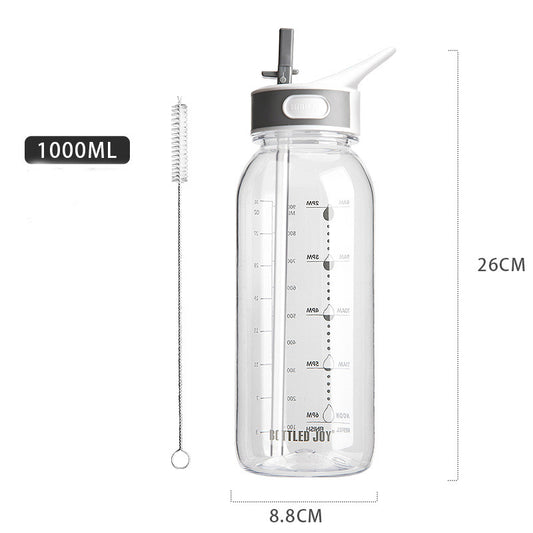 Simple Large-Capacity Sports Water Bottle