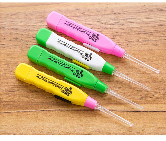 Luminous Ear Pick Children's Cartoon Custom Logo Ear Pick Ear Pick Ear Pick Flashlight With Light