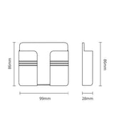 Mobile Phone Charging Storage Rack Punch-free Sticky Storage Box Mobile Phone Charging Storage Rack Punch-free Sticky Storage Box
