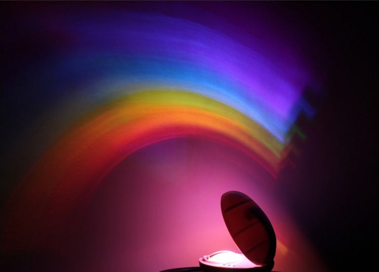 Novelty LED Romantic Sky Rainbow Colorful Projection Night Light Novelty LED Romantic Sky Rainbow Colorful Projection Night Light