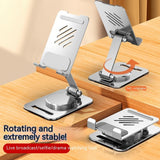 360 Degrees Rotate Metal Desk Mobile Phone Holder Stand For Phone Pad Adjustable Desktop Tablet Holderl Table Cell Phone Stand 360 Degrees Rotate Metal Desk Mobile Phone Holder Stand For Phone Pad Adjustable Desktop Tablet Holderl Table Cell Phone Stand