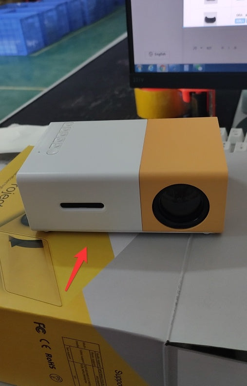 Portable Projector 3D Hd Led Home Theater Cinema HDMI-compatible Usb Audio Projector Yg300 Mini Projector Portable Projector 3D Hd Led Home Theater Cinema HDMI-compatible Usb Audio Projector Yg300 Mini Projector