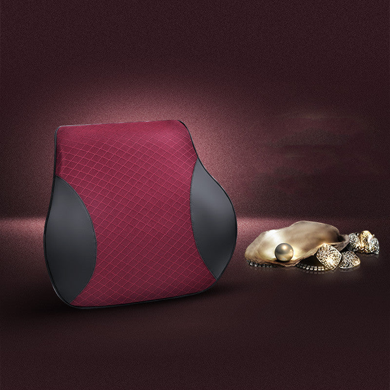 Headrest in car seat cushion Headrest in car seat cushion