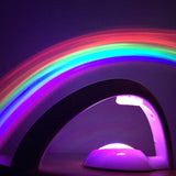 Novelty LED Romantic Sky Rainbow Colorful Projection Night Light Novelty LED Romantic Sky Rainbow Colorful Projection Night Light