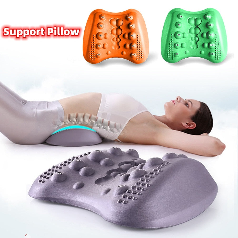 Lumbar Support Pillow For Lower Back Pain Relief Lower Back Stretcher Massager For Chronic Lumbar Pain Relief & Herniated Disc Lumbar Support Pillow For Lower Back Pain Relief Lower Back Stretcher Massager For Chronic Lumbar Pain Relief & Herniated Disc