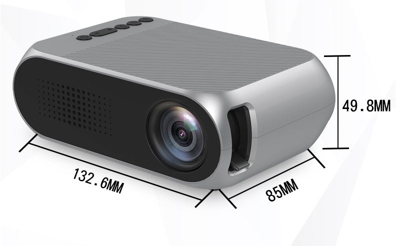 Projector supports HD 1080P mini home pico projector Projector supports HD 1080P mini home pico projector