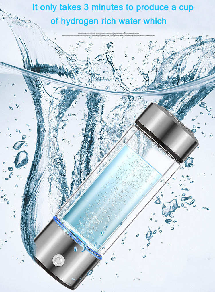 Portable Ionized Water Cup Hydrogen Bottle Portable Ionized Water Cup Hydrogen Bottle