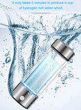 Portable Ionized Water Cup Hydrogen Bottle Portable Ionized Water Cup Hydrogen Bottle