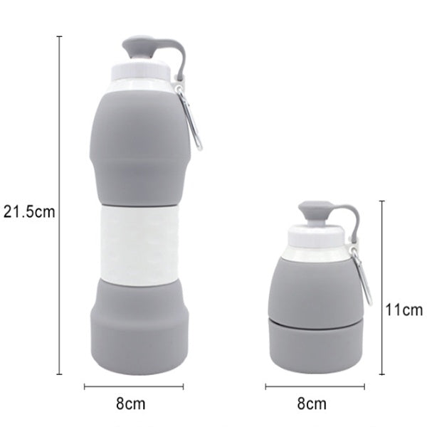 Silicone folding water bottle Silicone folding water bottle