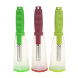 Plastic Manual Fruit Vegetable Peeler Potato Peeler with The Storage Box Plastic Manual Fruit Vegetable Peeler Potato Peeler with The Storage Box