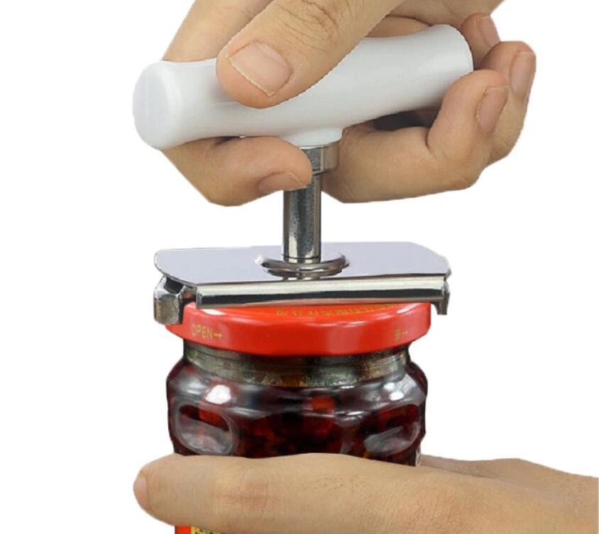 Kitchen Tool Can Opener Stainless Steel Adjustable Jar Openers Manual Spiral Seal Lid Remover Twist Off Screw Bottle Opener Kitchen Tool Can Opener Stainless Steel Adjustable Jar Openers Manual Spiral Seal Lid Remover Twist Off Screw Bottle Opener