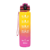 Sports Frosted Gradient Water Bottle Sports Frosted Gradient Water Bottle