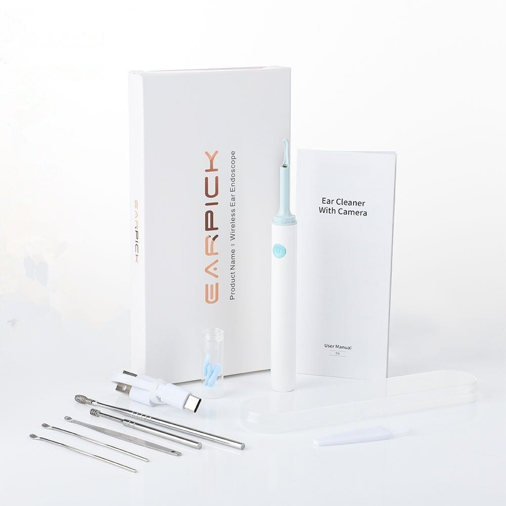Smart Wireless HD Visual Ear Pick Deep Cleaning Fantastic Ear Pick Soft Head Ear Cleaning Care Appliance Smart Wireless HD Visual Ear Pick Deep Cleaning Fantastic Ear Pick Soft Head Ear Cleaning Care Appliance