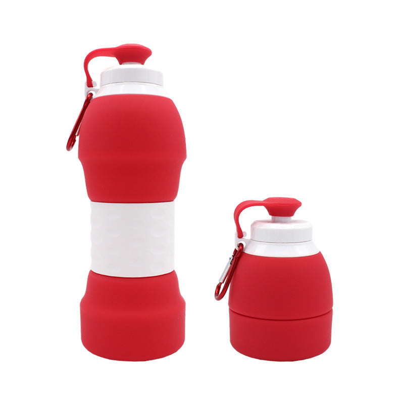 Silicone folding water bottle Silicone folding water bottle