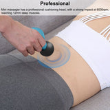 Muscle Massage Mini Pocket Electric Fascia Massage Back Neck Massager Gun For Body Deep Relief Pain Slimming Fascial Tool Muscle Massage Mini Pocket Electric Fascia Massage Back Neck Massager Gun For Body Deep Relief Pain Slimming Fascial Tool
