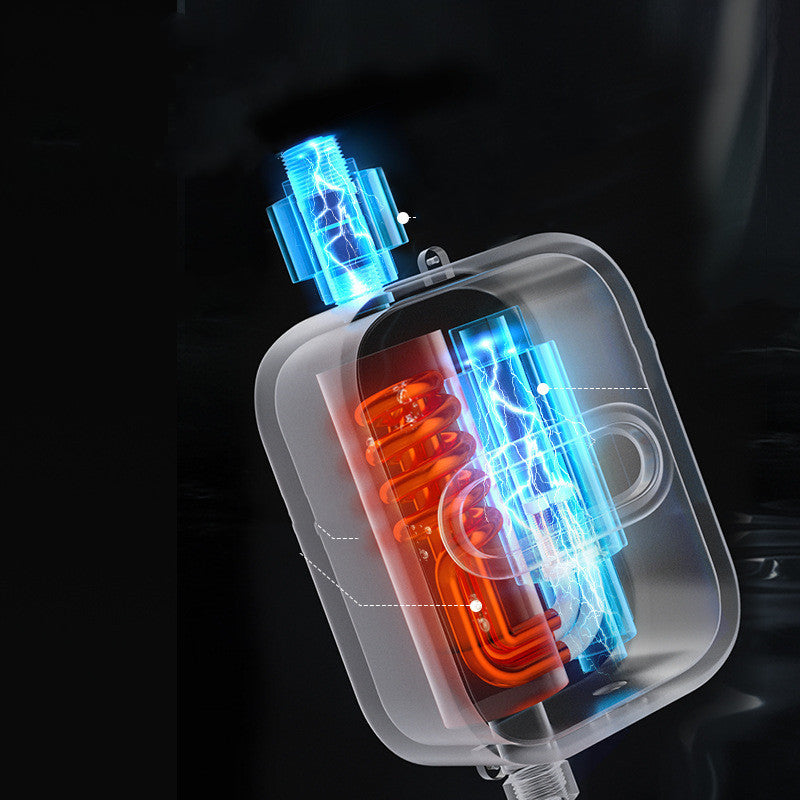 Electric Water Heater Mini Small Thermostatic Shower Set Electric Water Heater Mini Small Thermostatic Shower Set