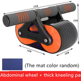 Double Wheel Abdominal Exerciser Women Men Automatic Rebound Ab Wheel Roller Waist Trainer Gym Sports Home Exercise Devices Double Wheel Abdominal Exerciser Women Men Automatic Rebound Ab Wheel Roller Waist Trainer Gym Sports Home Exercise Devices