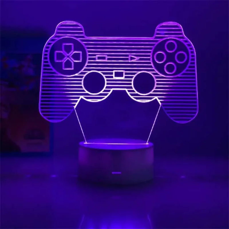 3D LED Gaming Setup RGB Lamp USB Powered Gaming Room Children'S Lamp Bedroom Night Lights LED Table Lamp Indoor Lighting Gifts 3D LED Gaming Setup RGB Lamp USB Powered Gaming Room Children'S Lamp Bedroom Night Lights LED Table Lamp Indoor Lighting Gifts