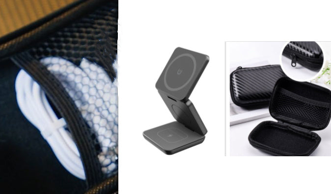 Magnetic Suction Wireless Charging And Folding Phone Holder Magnetic Suction Wireless Charging And Folding Phone Holder