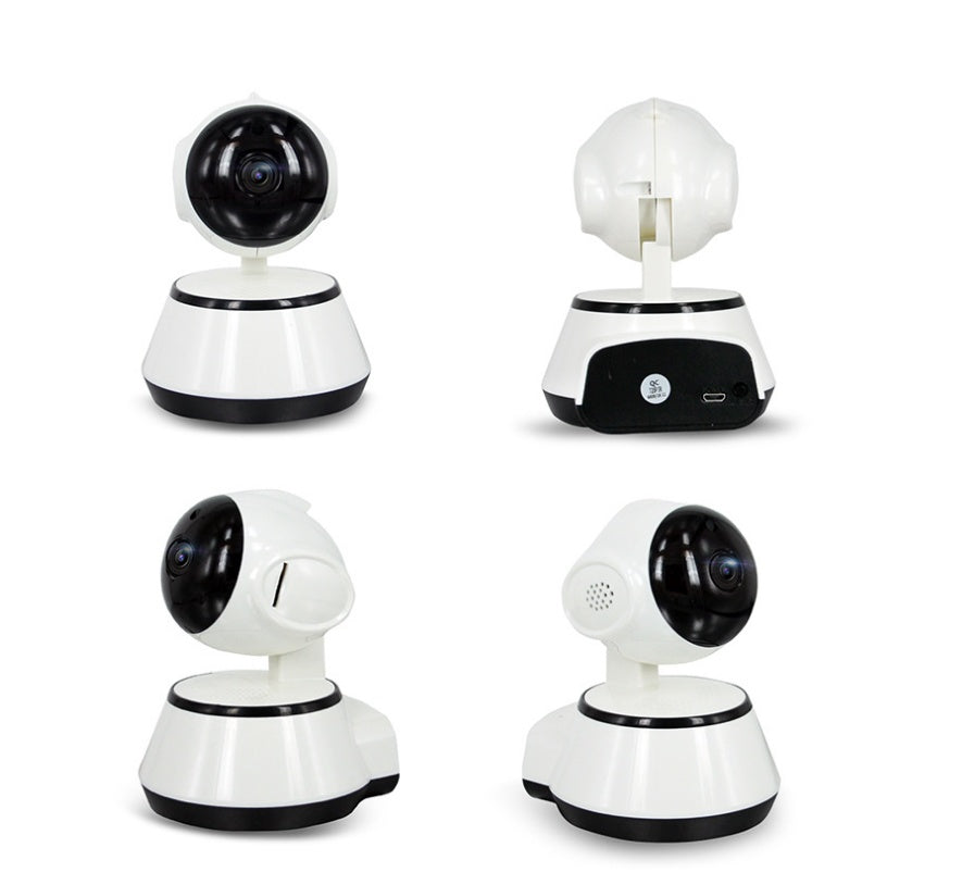 Wireless surveillance camera has a card reader wifi home phone wide-angle panorama 1 million pixels Wireless surveillance camera has a card reader wifi home phone wide-angle panorama 1 million pixels