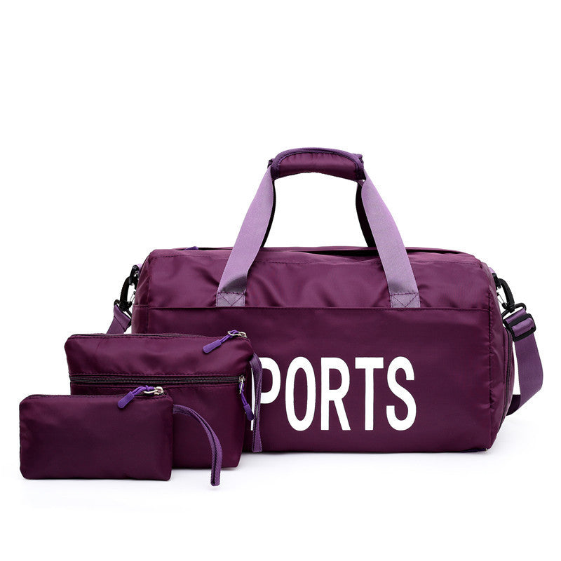 Nylon Independent Three Piece Sports Bag Nylon Independent Three Piece Sports Bag