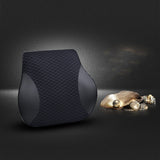 Headrest in car seat cushion Headrest in car seat cushion