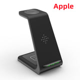 3 In 1 Fast Charging Station Wireless Charger Stand Wireless Quick Charge Dock For Phone Holder 3 In 1 Fast Charging Station Wireless Charger Stand Wireless Quick Charge Dock For Phone Holder