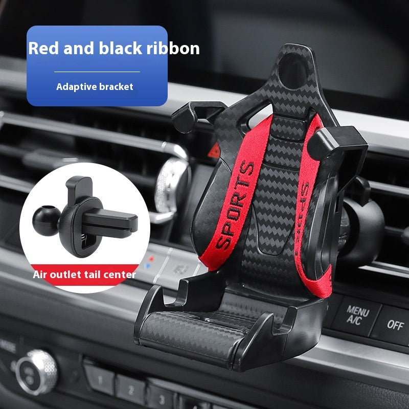Racing Seat Shape Car Phone Holder Auto Air Vent Mobile Phone Clip 360 Degree Rotatable Car Cellphone Rack For Car Interior Racing Seat Shape Car Phone Holder Auto Air Vent Mobile Phone Clip 360 Degree Rotatable Car Cellphone Rack For Car Interior
