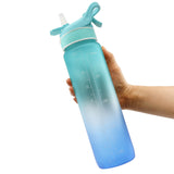 Water Bottle Scrub Bounce Cover Straw Space Cup Sports Water Bottle Water Bottle Scrub Bounce Cover Straw Space Cup Sports Water Bottle
