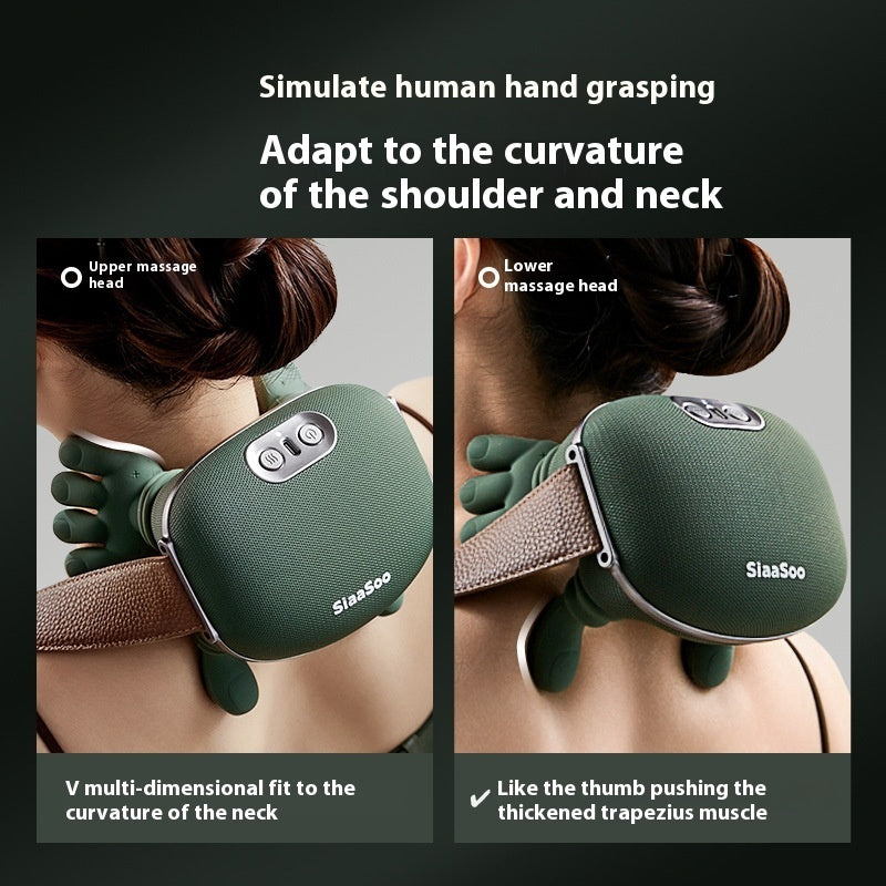Electric Neck And Shoulder Muscle Massager Wireless Shoulder And Back Kneading Massage Shawl Neck Masajeador Relax Pain Relief Electric Neck And Shoulder Muscle Massager Wireless Shoulder And Back Kneading Massage Shawl Neck Masajeador Relax Pain Relief