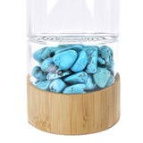 Natural crystal gravel water bottle Natural crystal gravel water bottle
