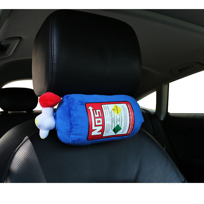 Car Headrest NOS Nitrogen Bottle Pillow Car Seat Car Headrest NOS Nitrogen Bottle Pillow Car Seat