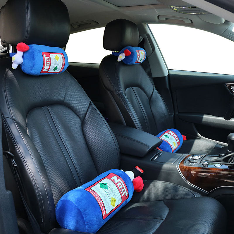 Car Headrest NOS Nitrogen Bottle Pillow Car Seat Car Headrest NOS Nitrogen Bottle Pillow Car Seat